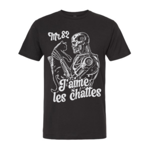 T-Shirt MR.82 J'aime les chattes