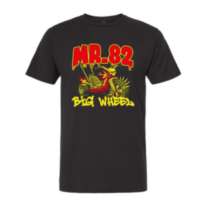 T-shirt MR.82 Big Wheel (rouge)